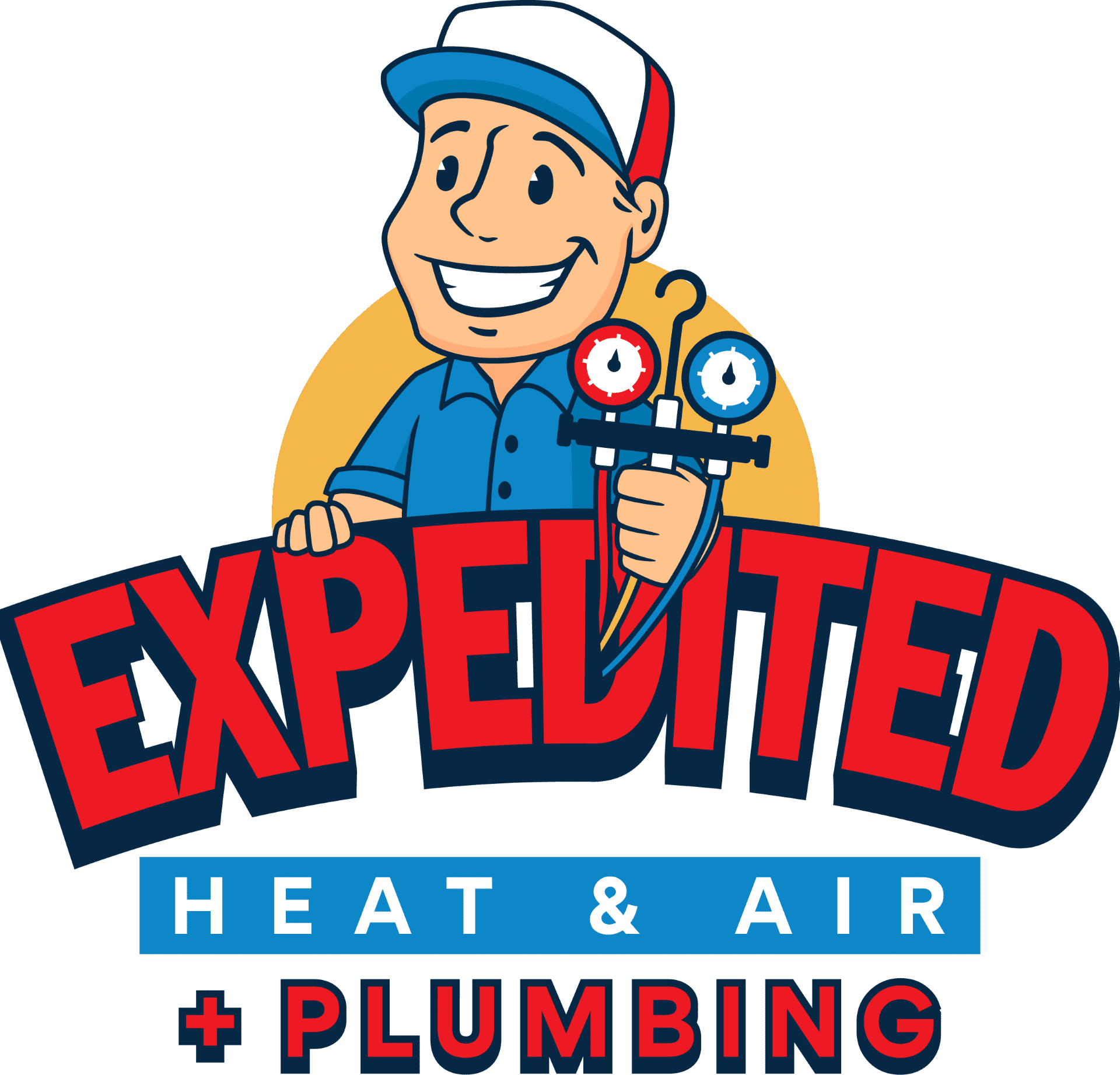 Expedited heat air plumbing