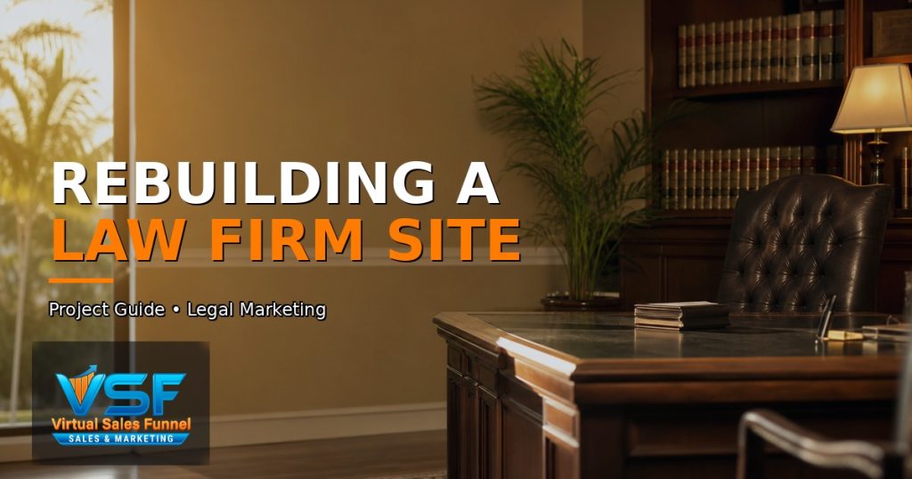 Rebuilding A Law Firm Site