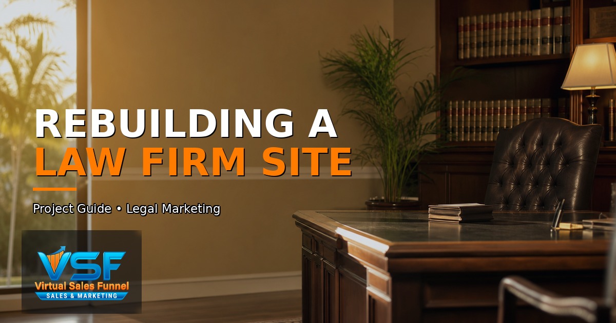Rebuilding A Law Firm Site