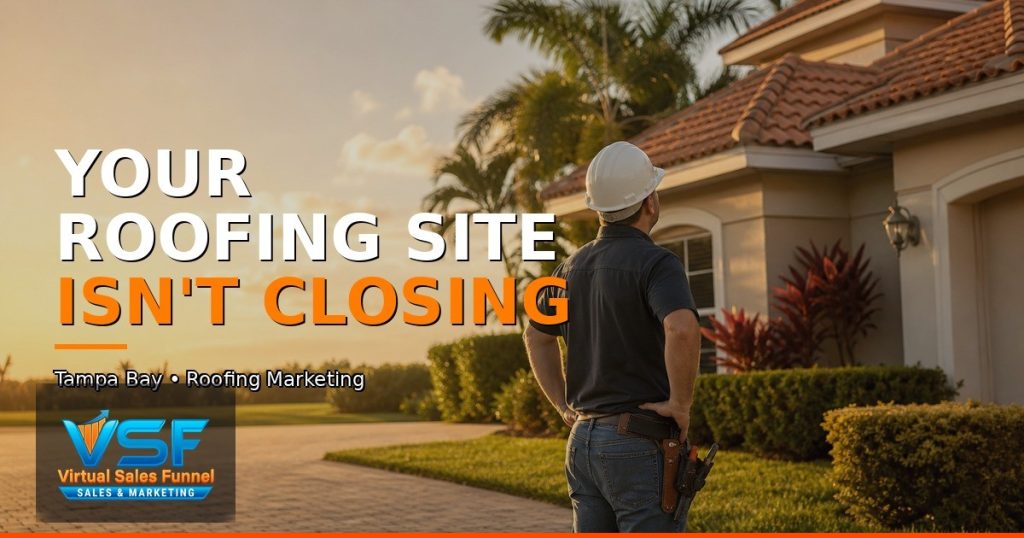 Why Your Tampa Bay Roofing Website Isn’t Driving Qualified Leads